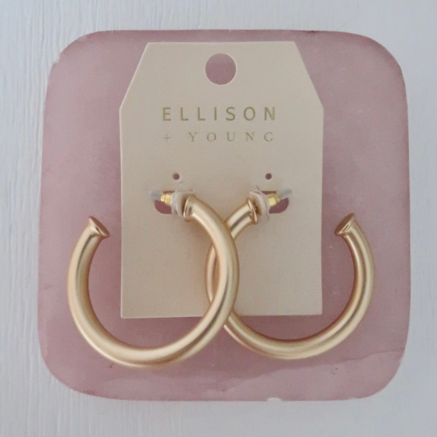 Gold Hoop Earrings